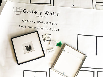 Gallery Wall Template & Hanging Kits from Gallery Walls Made Easy