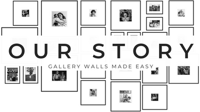 Gallery Wall DIY Fail - Our Story, Mission & Blog Introduction