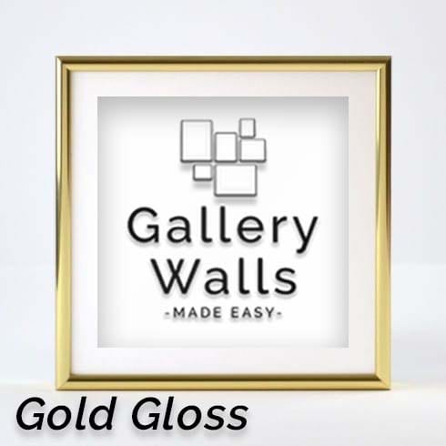 Gallery Walls Made Easy - Gold Picture Frames