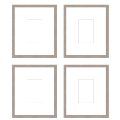 Art Gallery Wall -The Quads #Q204 Jensen / Rustic Gray Gallery Walls Made Easy