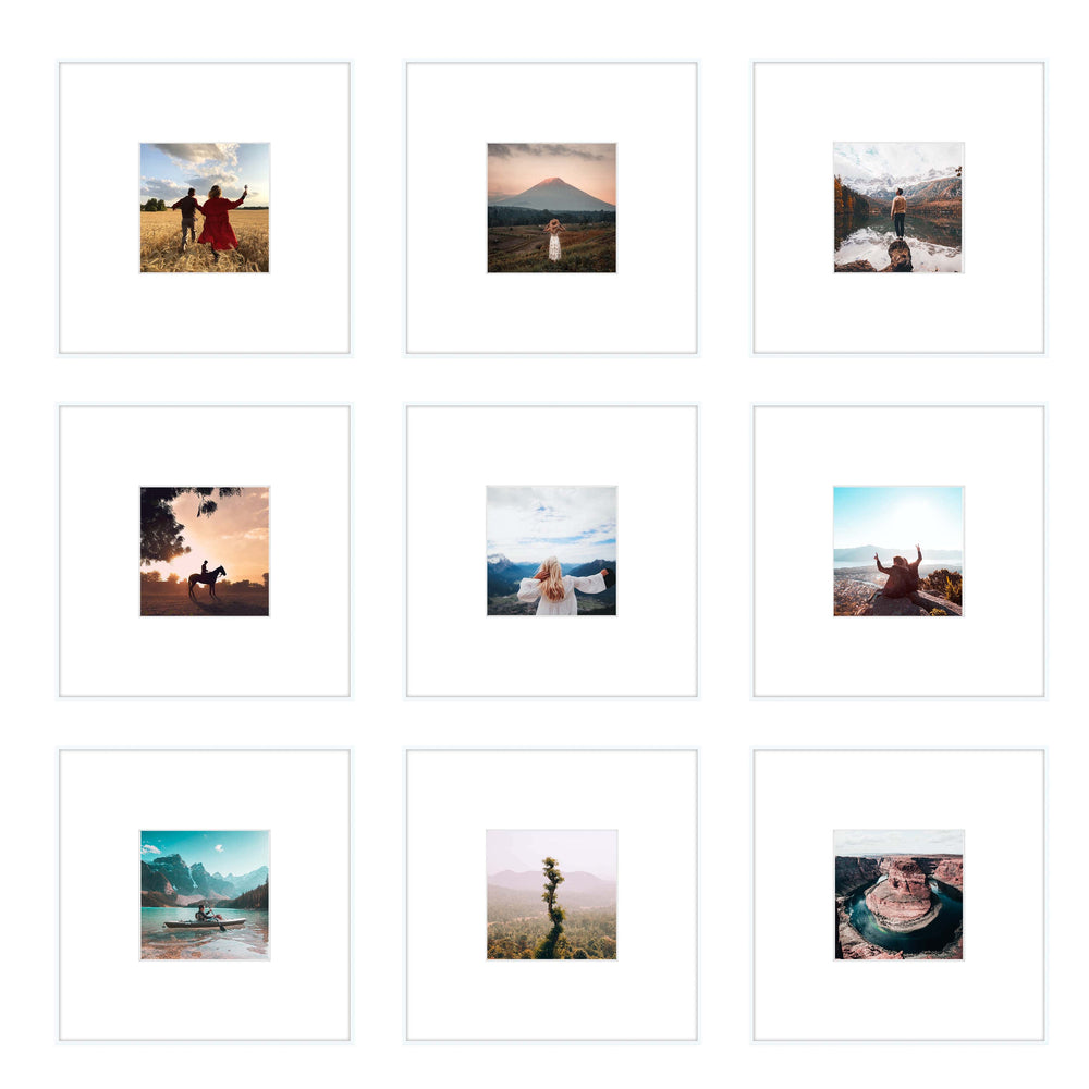 Gallery Wall -The Grids #G903 Gallery Walls Made Easy