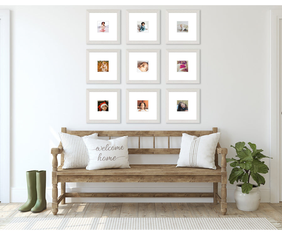 Gallery Wall - The Grids #G906 Gallery Walls Made Easy