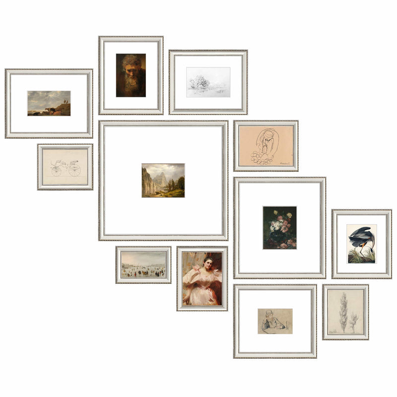 Staircase Art Gallery Wall - 