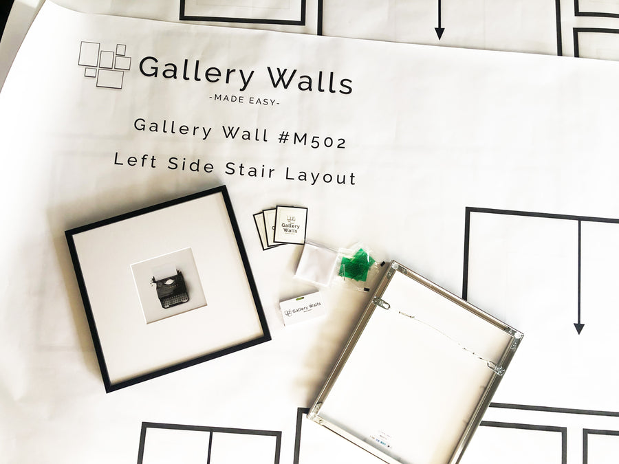 Gallery Wall Template & Hanging Kits from Gallery Walls Made Easy