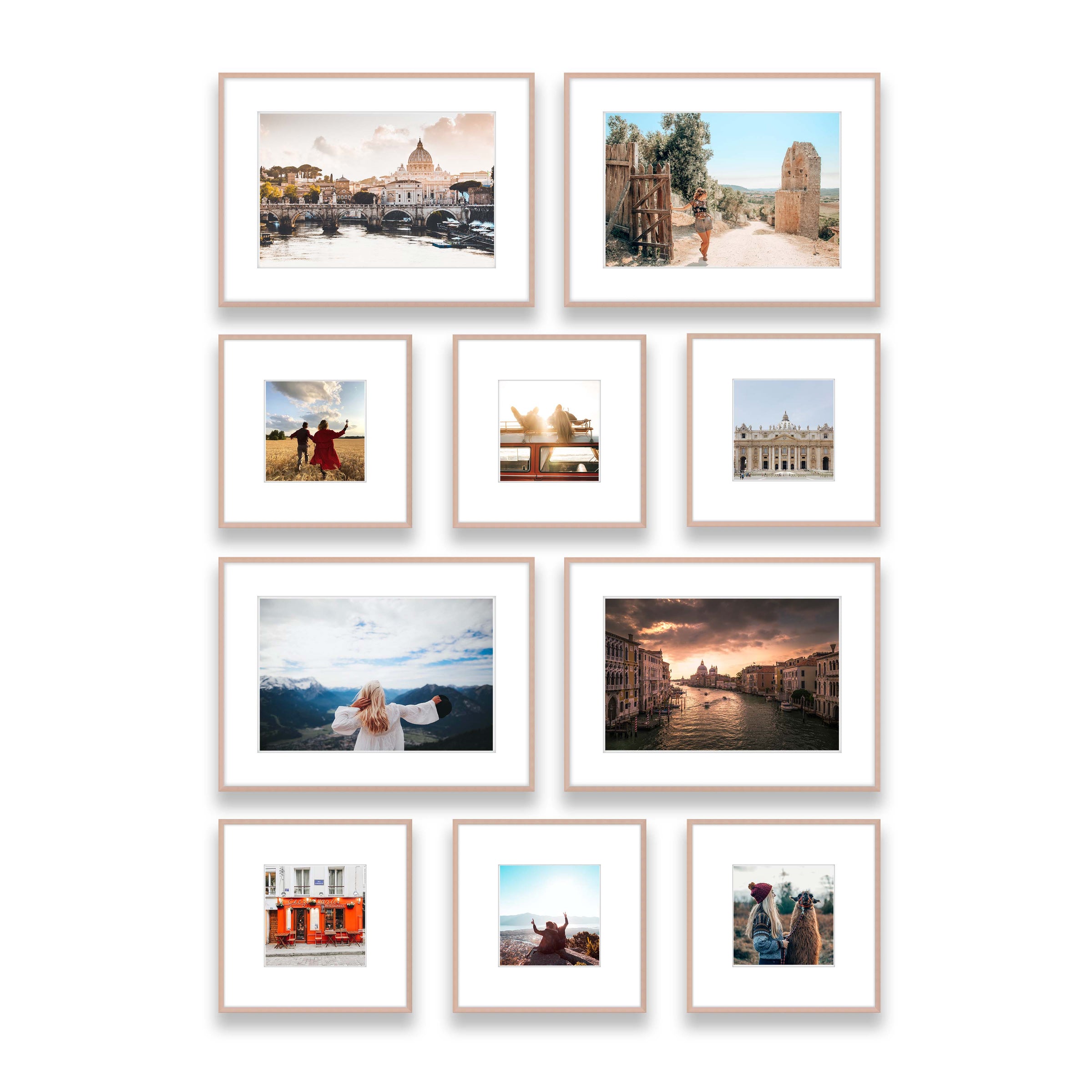 6-8 FT Wide Gallery Walls Gallery Walls Made Easy