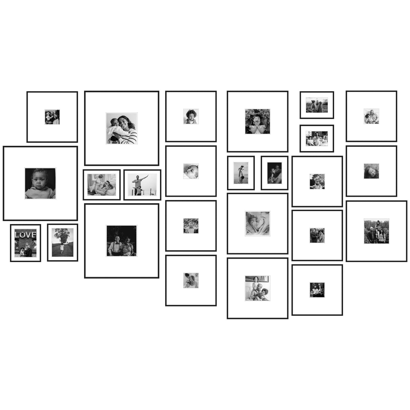 Gallery Walls Over 8 FT Wide Gallery Walls Made Easy