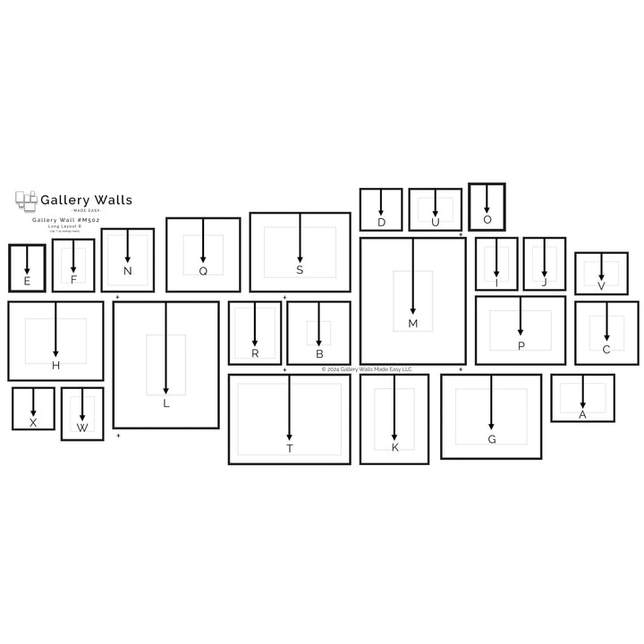 Gallery Wall Multitasker - #M502 Gallery Walls Made Easy