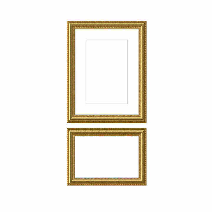 Art Gallery Wall #809 Graysen / Gold Satin Gallery Walls Made Easy