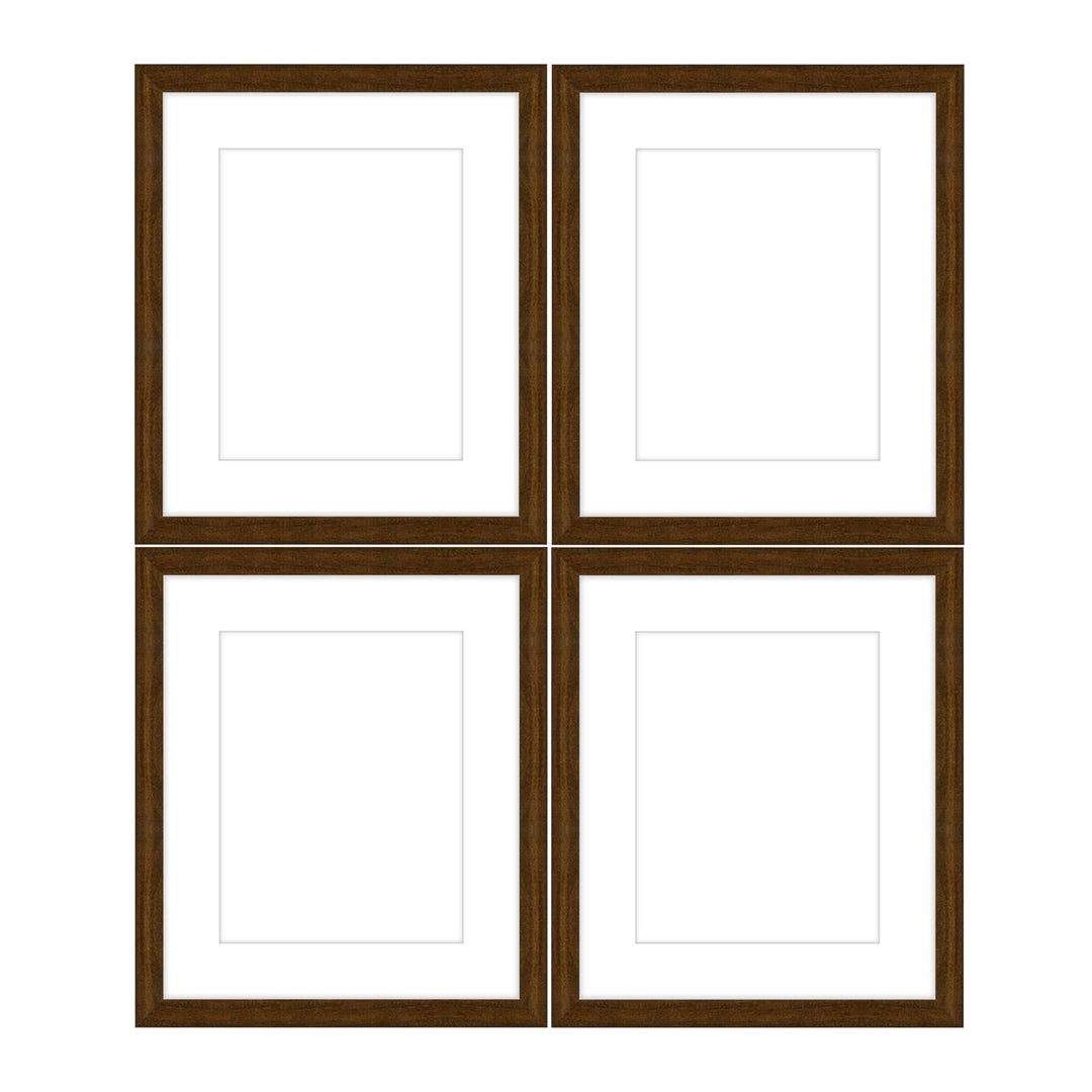 Art Gallery Wall - #Q201 Darby / Cocoa Gallery Walls Made Easy