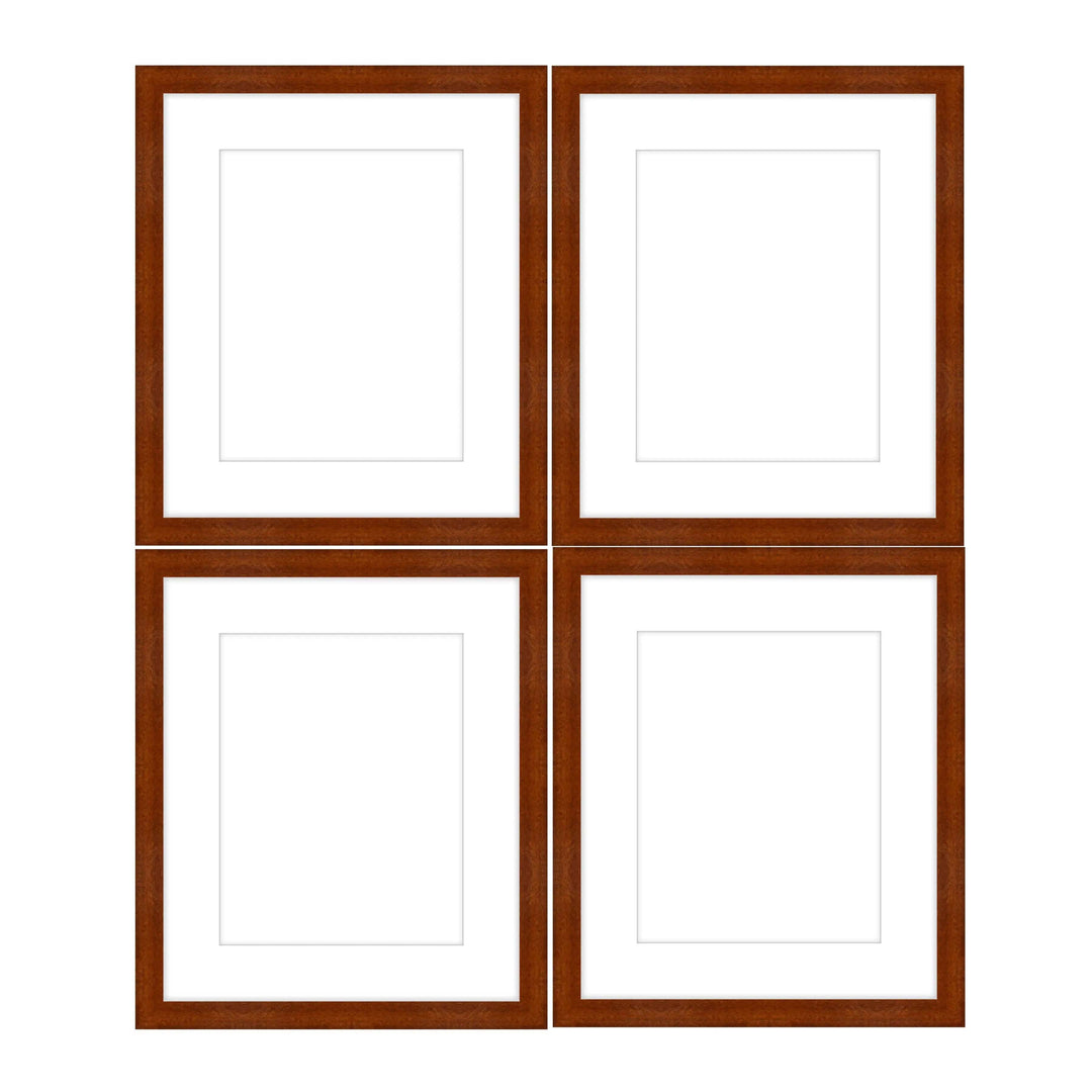 Art Gallery Wall - #Q201 Darby / Umber Gallery Walls Made Easy