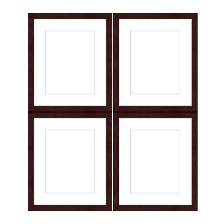 Art Gallery Wall - #Q201 Jensen / Merlot Gallery Walls Made Easy
