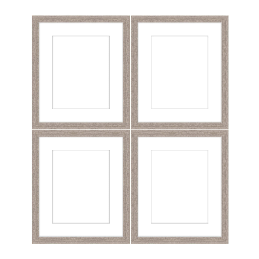 Art Gallery Wall - #Q201 Jensen / Rustic Gray Gallery Walls Made Easy