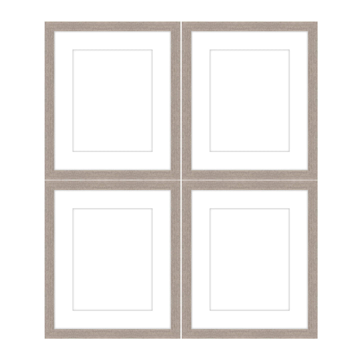 Art Gallery Wall - #Q201 Jensen / Rustic Gray Gallery Walls Made Easy