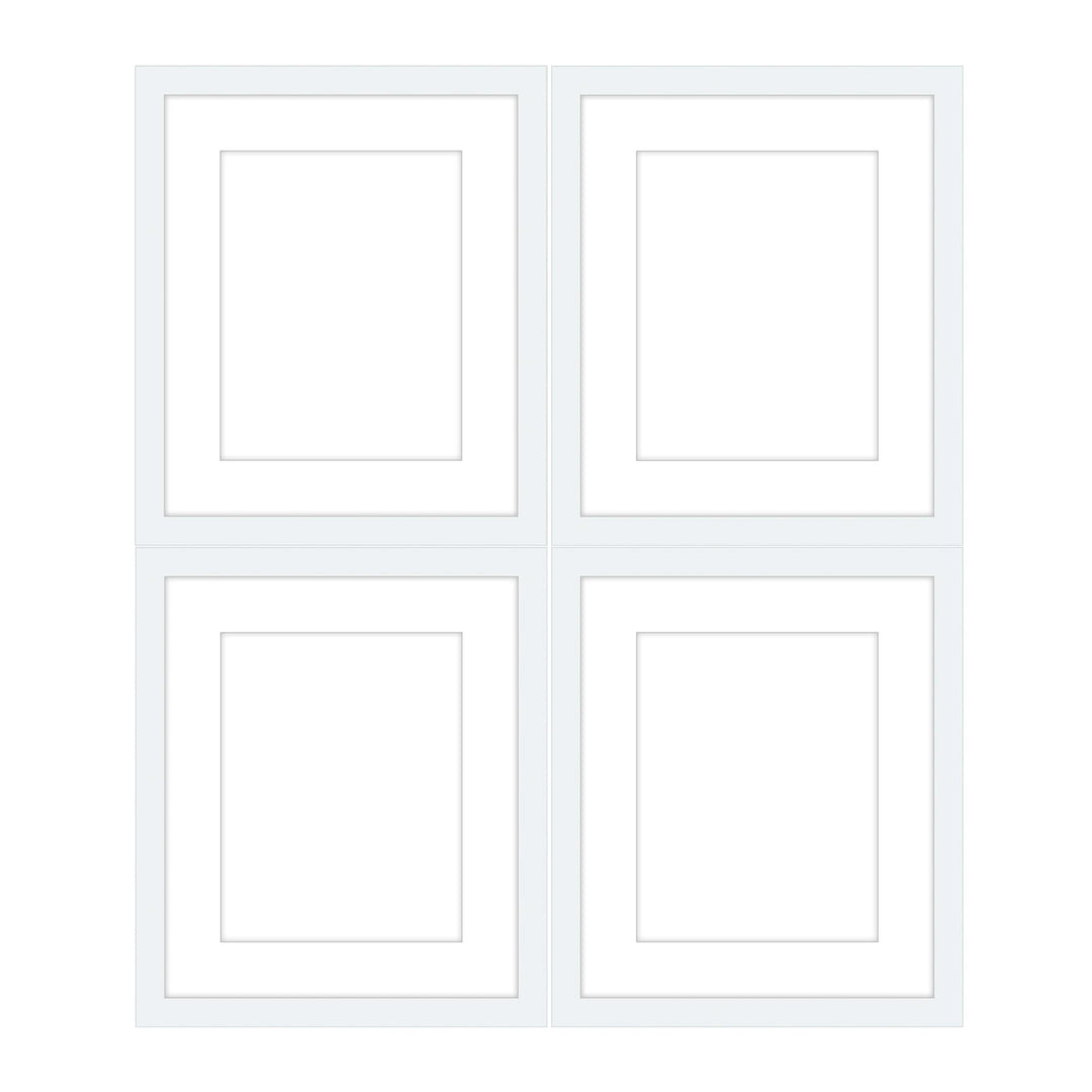 Art Gallery Wall - #Q201 Jensen / White Gallery Walls Made Easy