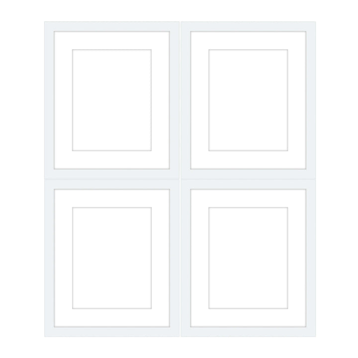 Art Gallery Wall - #Q201 Jensen / White Gallery Walls Made Easy