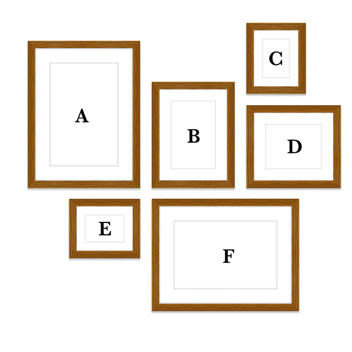 Copy of Gallery Wall #114 Jensen / Hazel Gallery Walls Made Easy