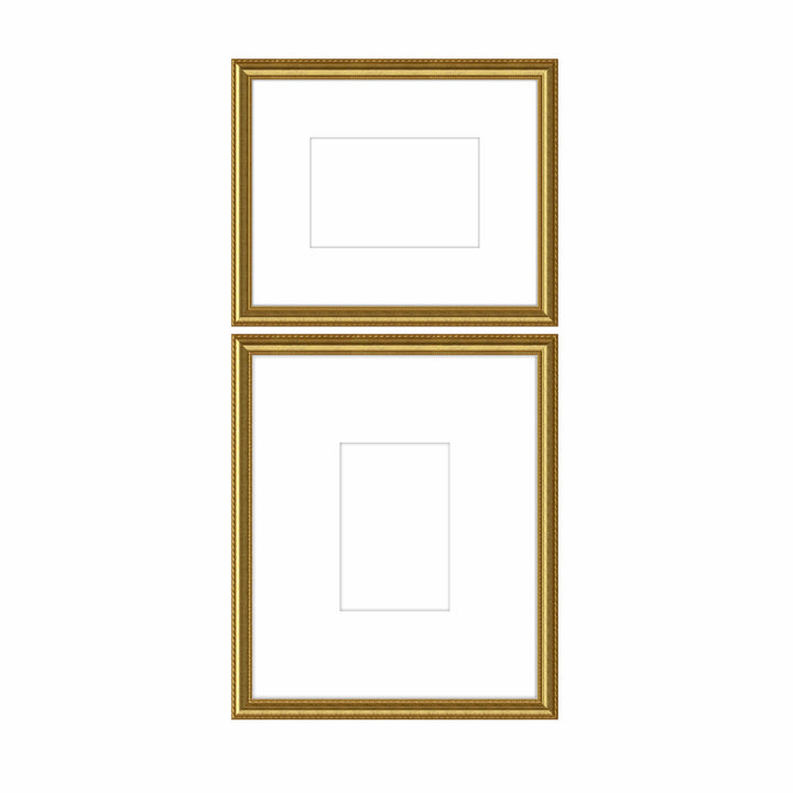 Gallery Wall #808 Graysen / Gold Satin Gallery Walls Made Easy