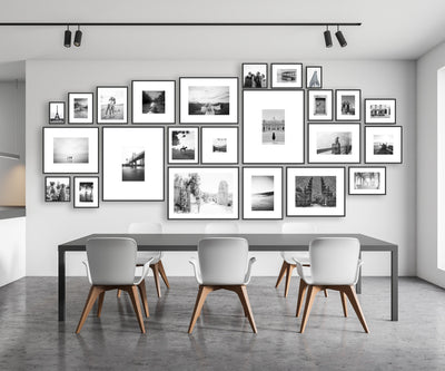 Gallery Wall 6 Frames Stock Photos and Pictures - 866 Images