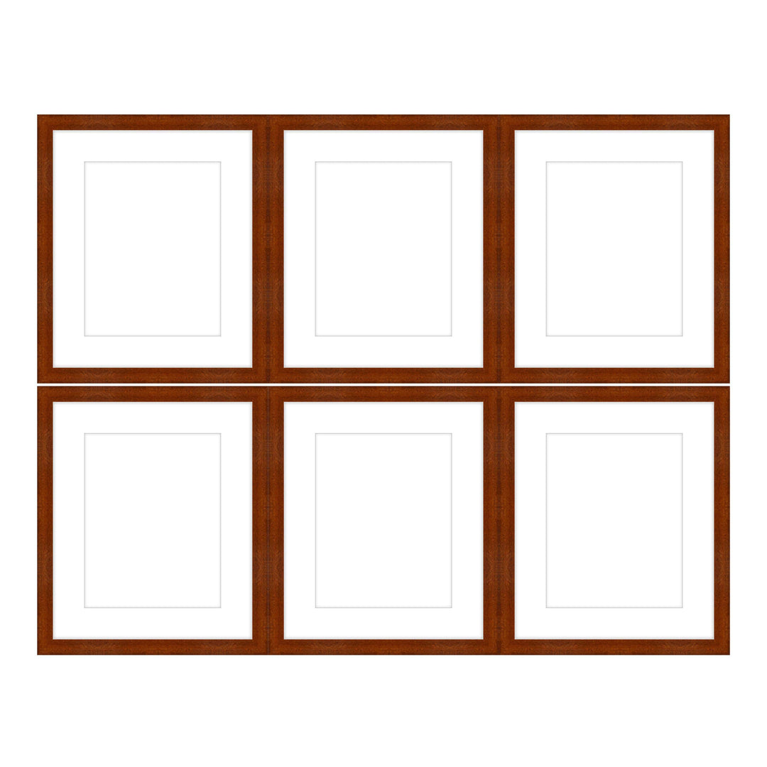 Gallery Wall - The Grids #G601 Darby / Umber Gallery Walls Made Easy