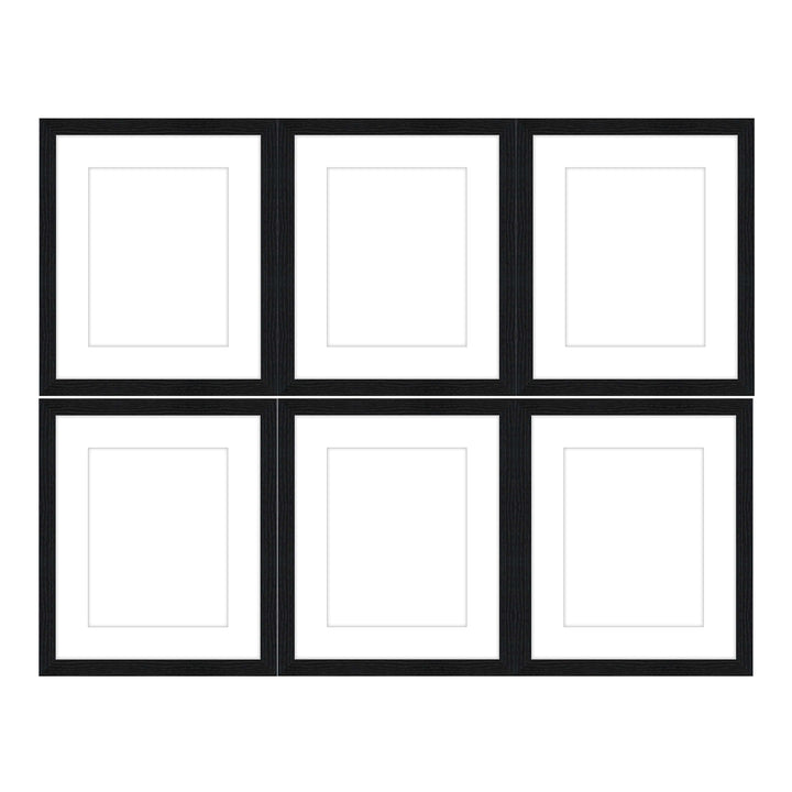 Gallery Wall - The Grids #G601 Jensen / Black Grain Gallery Walls Made Easy