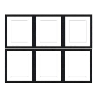Gallery Wall - The Grids #G601 Jensen / Black Grain Gallery Walls Made Easy