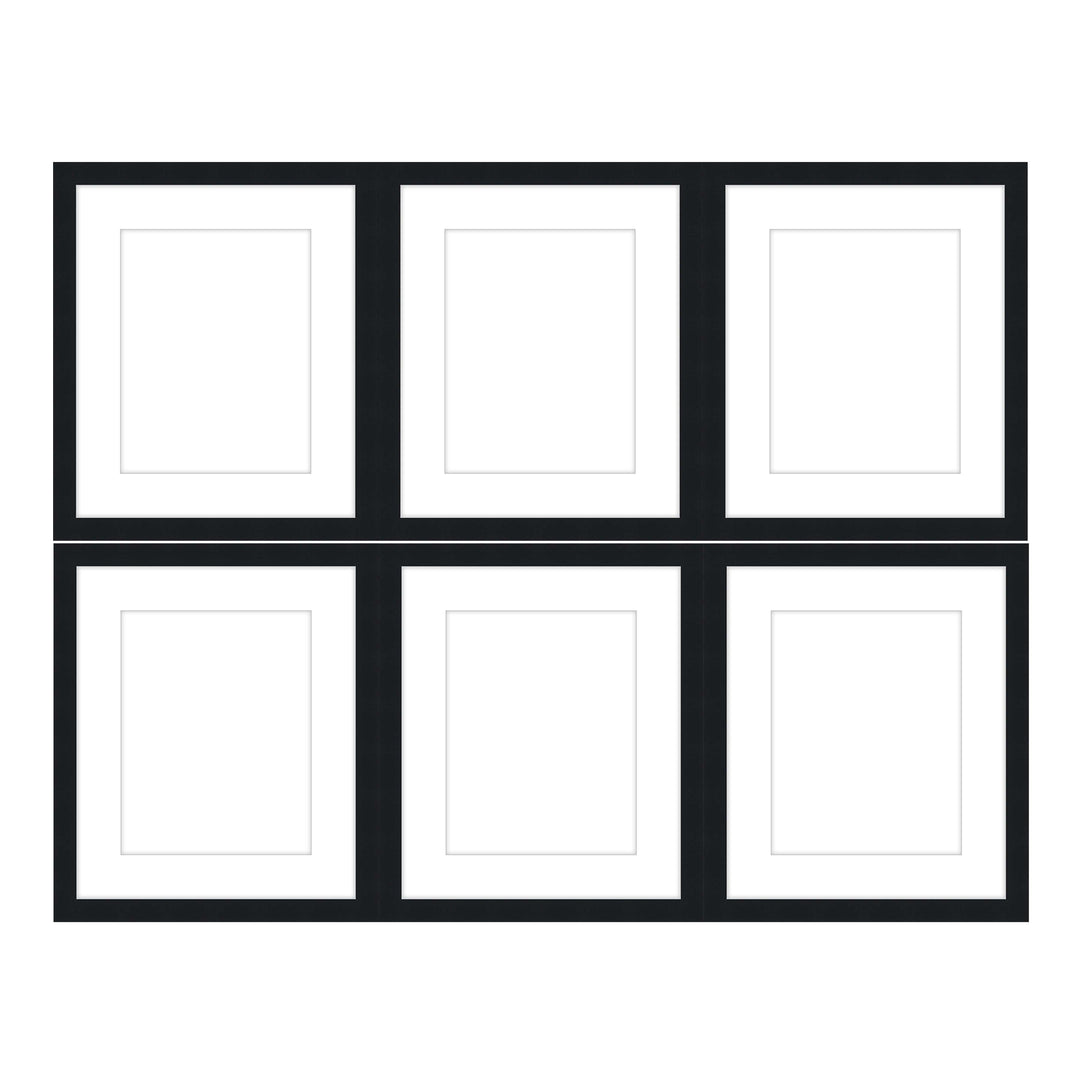 Gallery Wall - The Grids #G601 Jensen / Black Satin Gallery Walls Made Easy