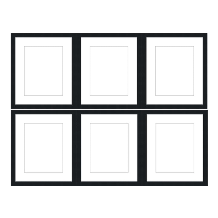 Gallery Wall - The Grids #G601 Jensen / Black Satin Gallery Walls Made Easy