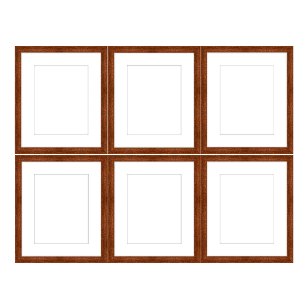 Gallery Wall - The Grids #G601 Jensen / Russet Gallery Walls Made Easy
