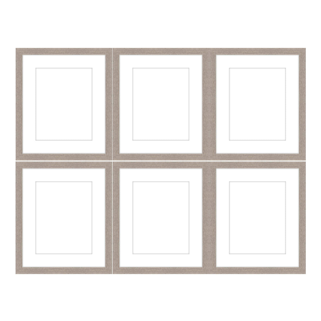 Gallery Wall - The Grids #G601 Jensen / Rustic Gray Gallery Walls Made Easy