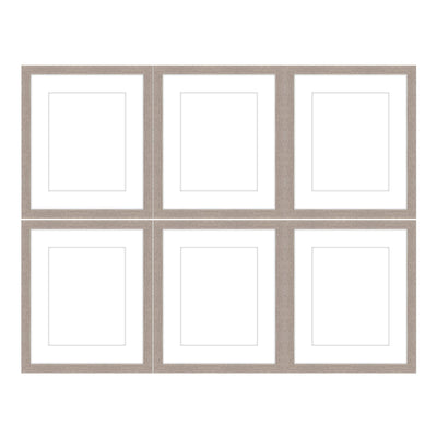 Gallery Wall - The Grids #G601 Jensen / Rustic Gray Gallery Walls Made Easy