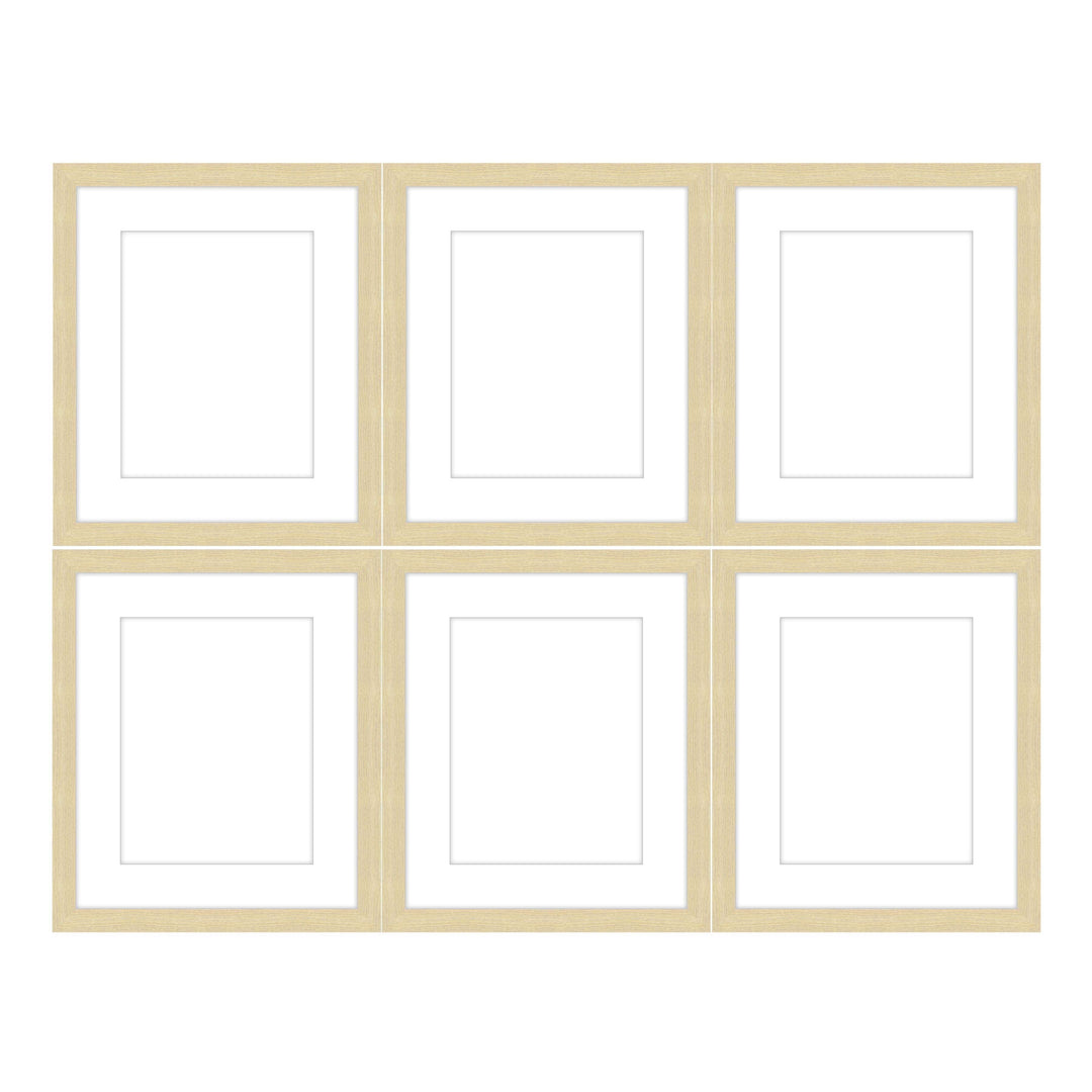 Gallery Wall - The Grids #G601 Jensen / Wheat Gallery Walls Made Easy