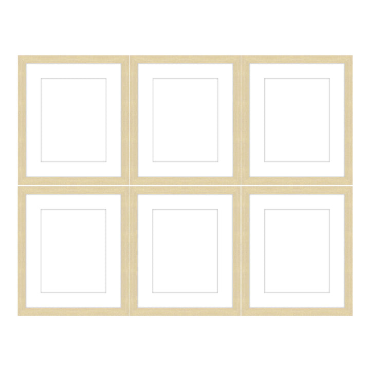Gallery Wall - The Grids #G601 Jensen / Wheat Gallery Walls Made Easy