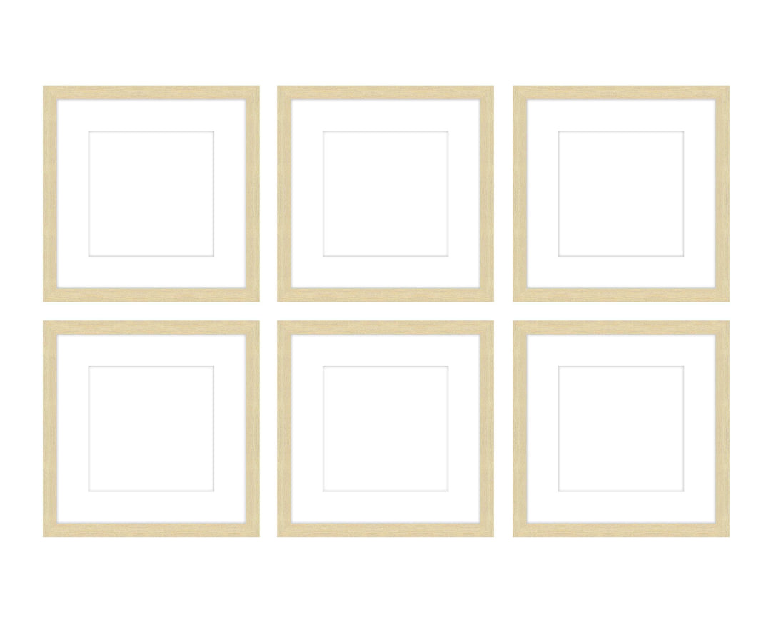 Gallery Wall - The Grids #G602 Darby / Sand Gallery Walls Made Easy