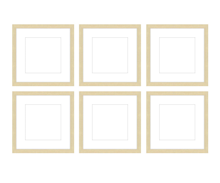 Gallery Wall - The Grids #G602 Darby / Sand Gallery Walls Made Easy