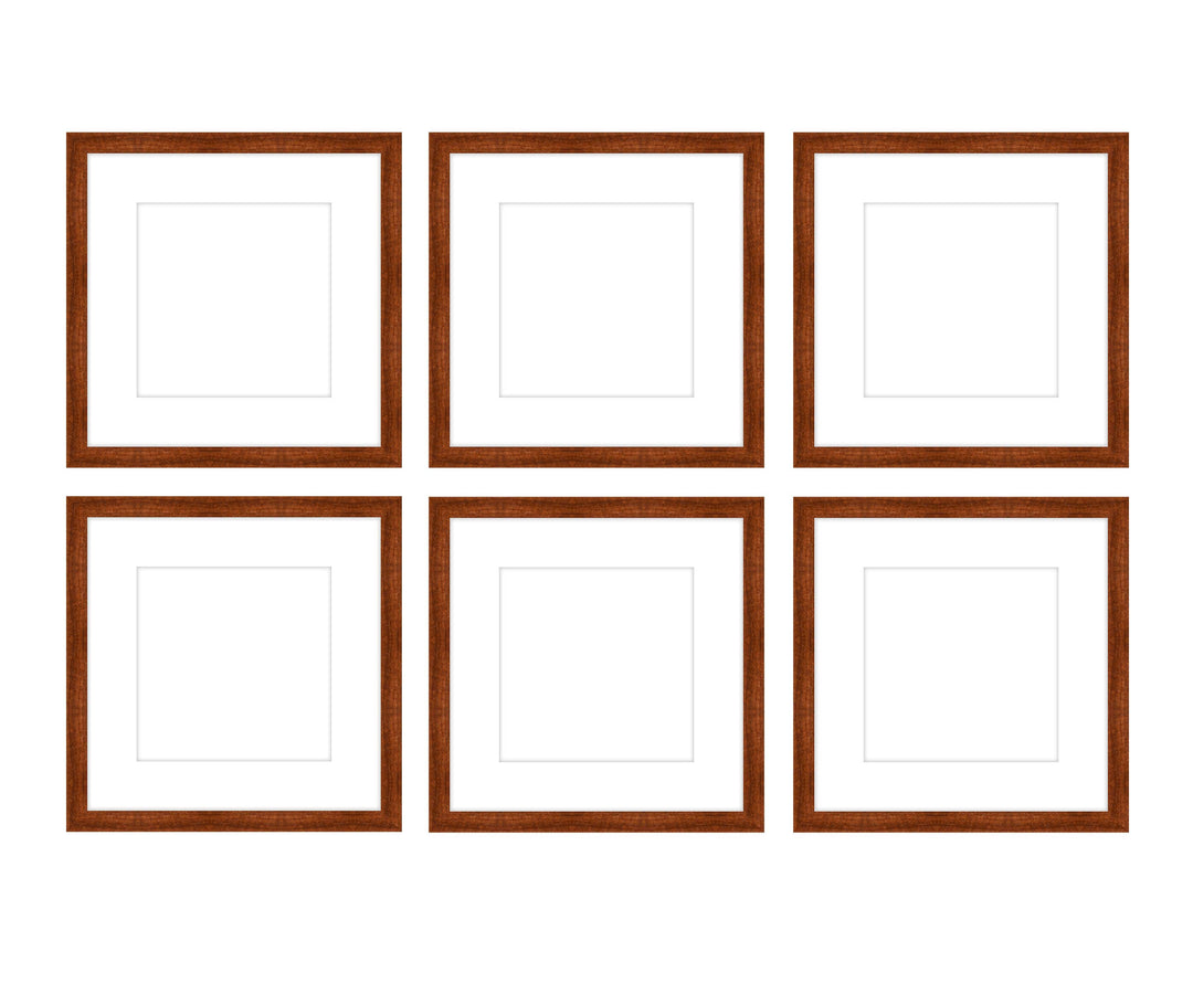 Gallery Wall - The Grids #G602 Jensen / Russet Gallery Walls Made Easy