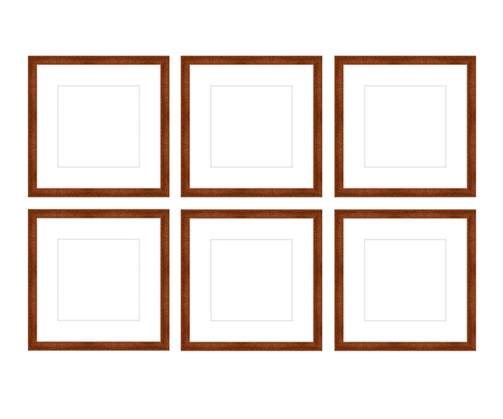 Gallery Wall - The Grids #G602 Jensen / Russet Gallery Walls Made Easy