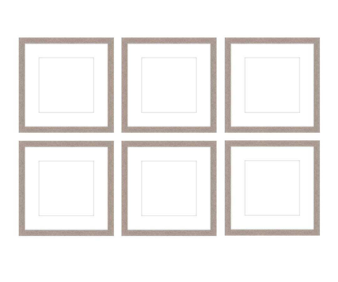 Gallery Wall - The Grids #G602 Jensen / Rustic Gray Gallery Walls Made Easy
