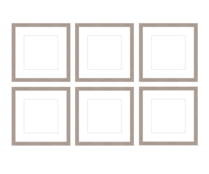 Gallery Wall - The Grids #G602 Jensen / Rustic Gray Gallery Walls Made Easy