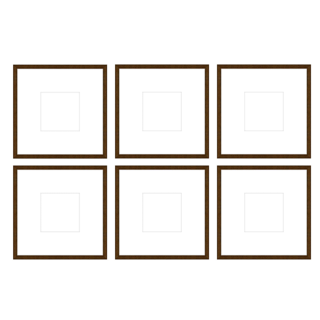 Gallery Wall - The Grids #G603 Darby / Cocoa Gallery Walls Made Easy