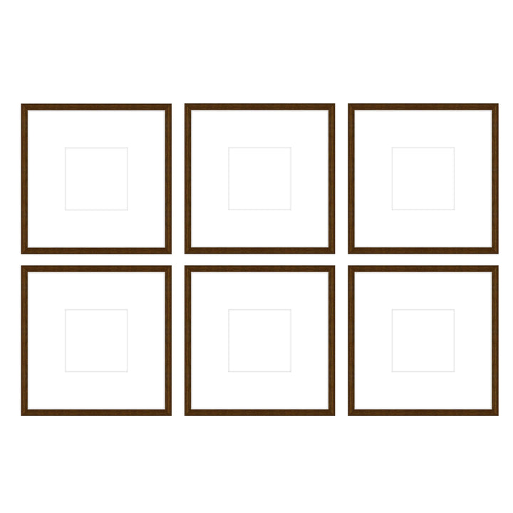 Gallery Wall - The Grids #G603 Darby / Cocoa Gallery Walls Made Easy