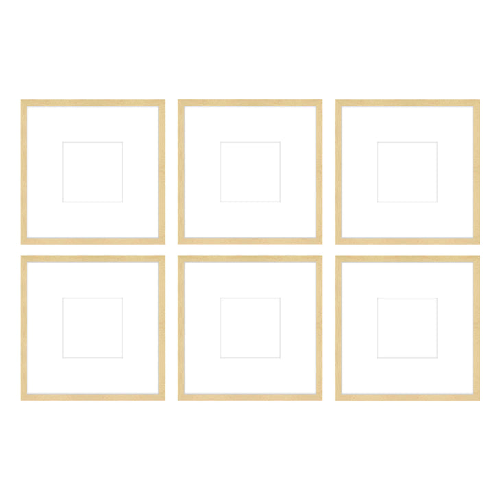 Gallery Wall - The Grids #G603 Darby / Sand Gallery Walls Made Easy