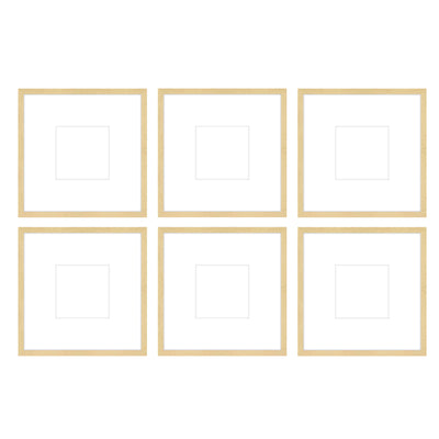Gallery Wall - The Grids #G603 Darby / Sand Gallery Walls Made Easy