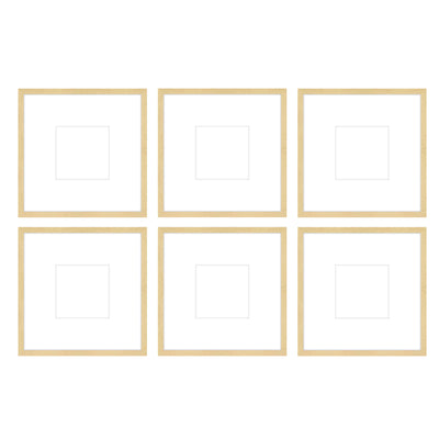 Gallery Wall - The Grids #G603 Darby / Sand Gallery Walls Made Easy