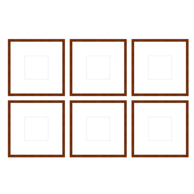 Gallery Wall - The Grids #G603 Darby / Umber Gallery Walls Made Easy