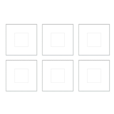 Gallery Wall - The Grids #G603 Gallery Walls Made Easy