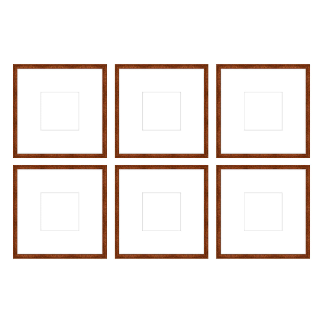Gallery Wall - The Grids #G603 Jensen / Russet Gallery Walls Made Easy