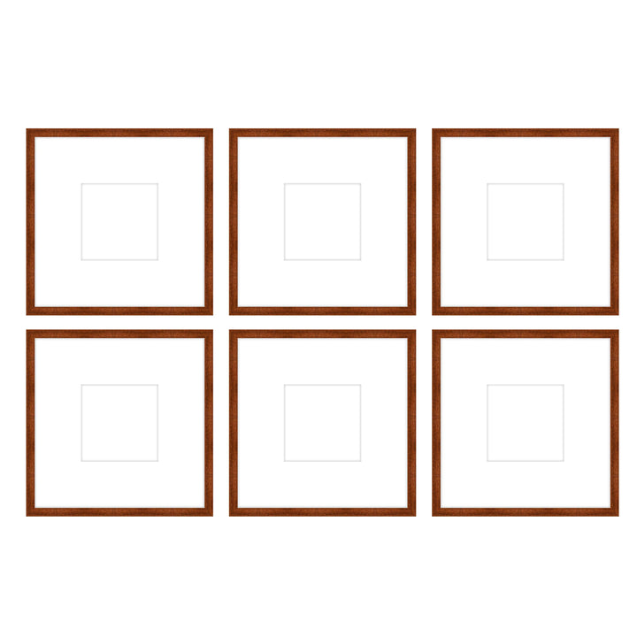 Gallery Wall - The Grids #G603 Jensen / Russet Gallery Walls Made Easy