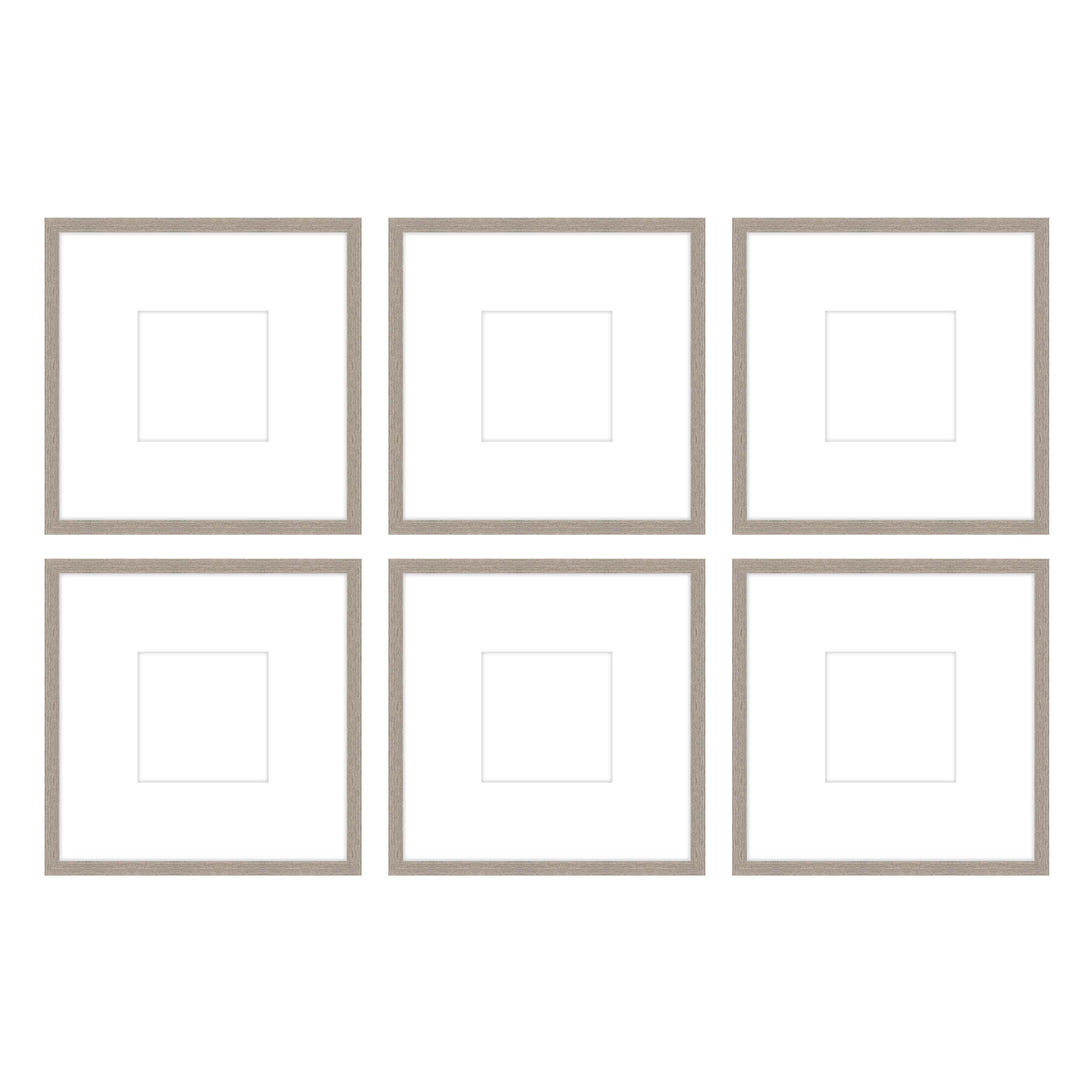 Gallery Wall - The Grids #G603 Jensen / Rustic Gray Gallery Walls Made Easy