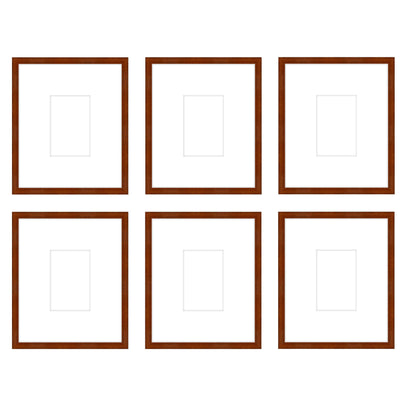 Gallery Wall - The Grids #G604 Darby / Umber Gallery Walls Made Easy