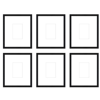 Gallery Wall - The Grids #G604 Jensen / Black Grain Gallery Walls Made Easy